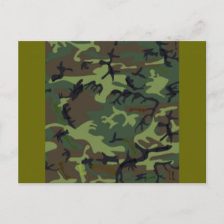 Carte Postale Camouflage Camouflage