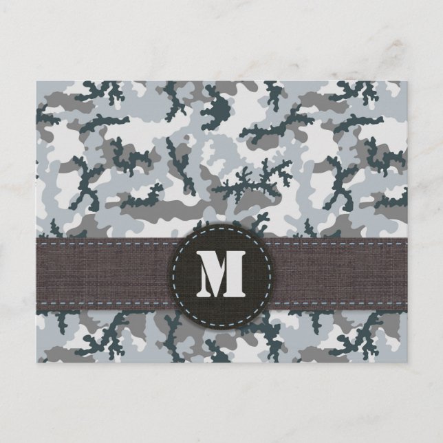 Carte Postale Camouflage urbain (Devant)