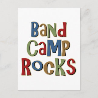 Carte Postale Camp de bande Rocks