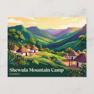 Carte Postale Camp de montagne Shewula Eswatini