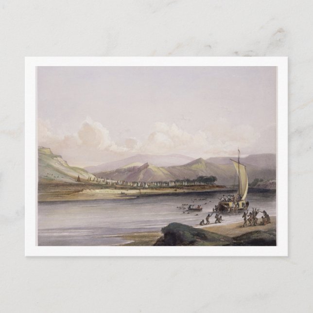 Carte Postale Camp des Gros Ventres des Prairies (Devant)