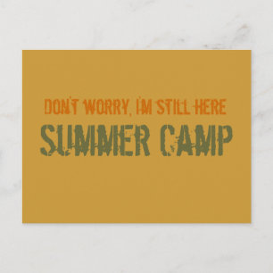 Carte postale Camp d'été