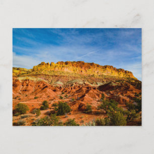 Carte Postale Campagne colorée du Parc National du Capitol Reef