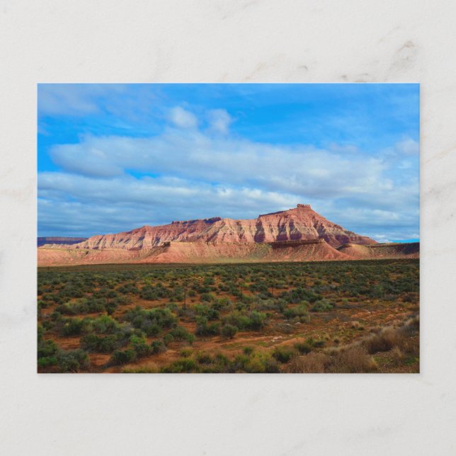Carte Postale Campagne du sud-ouest de l'Utah (Devant)
