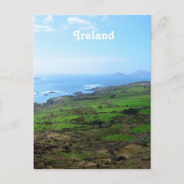 Carte Postale Campagne irlandaise (Devant)
