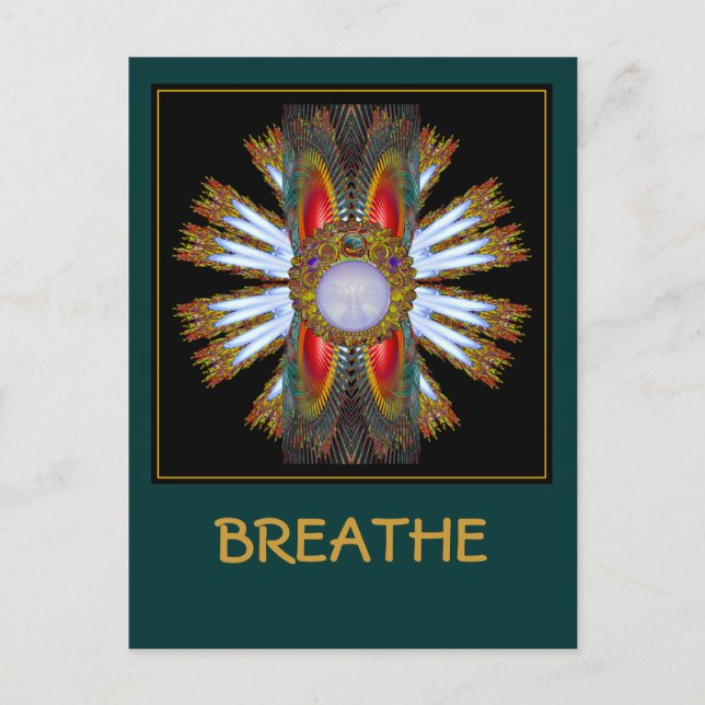 Carte Postale Campagne pour la respiration (Devant)