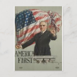 Carte Postale Campagne présidentielle de 1920