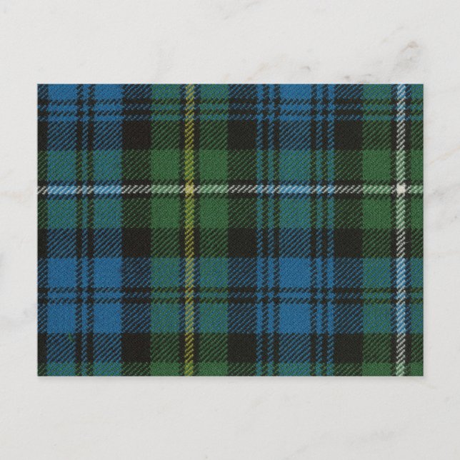 Carte postale Campbell de Argyll Tartan antique Im (Devant)