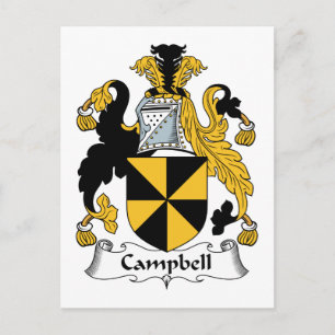 Carte Postale Campbell Family Crest