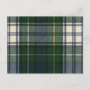 Carte postale Campbell habillé Tartan moderne Impr
