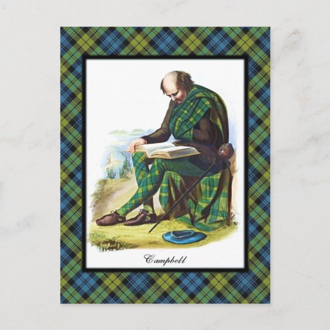 Carte postale Campbell Scottish Dreams (Devant)