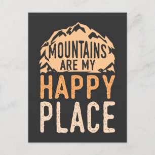 Carte Postale Camping - Cadeaux de montagnes pour campeur