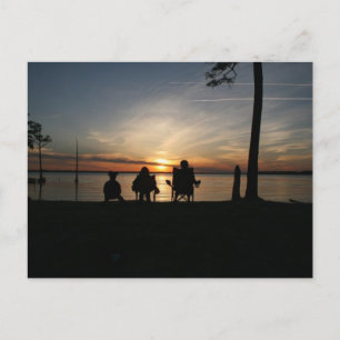 Carte Postale Camping de plage