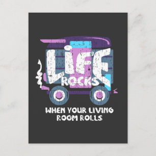 Carte Postale Camping - Life Rocks
