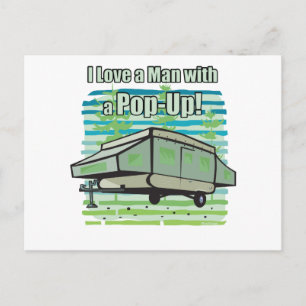 Carte Postale Camping PopUp