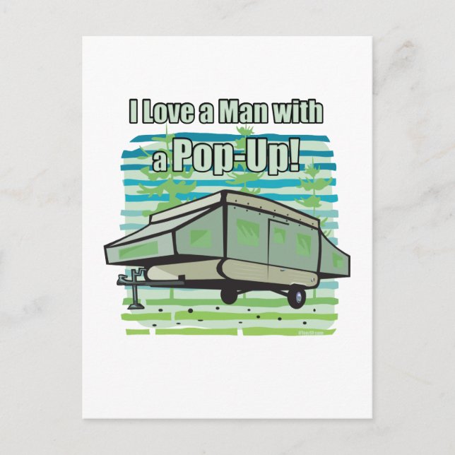 Carte Postale Camping PopUp (Devant)