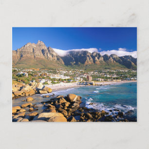 Carte Postale Camps Bay Beach And The Twelve Apostles Range