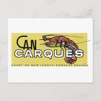 Carte Postale Can Carques Canet de Mar Costa Dorada Espana