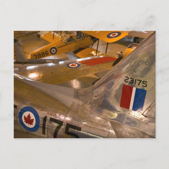 Carte Postale Canada, Alberta, Calgary : Musée de l'Aéro Spatial (Devant)