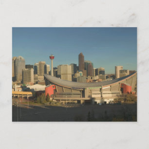 Carte Postale Canada, Alberta, Calgary : Skyline de la ville à p