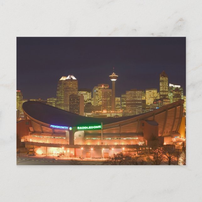Carte Postale Canada, Alberta, Calgary : Skyline de la ville dep (Devant)