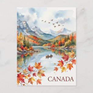 Carte Postale Canada. Automne canadien.