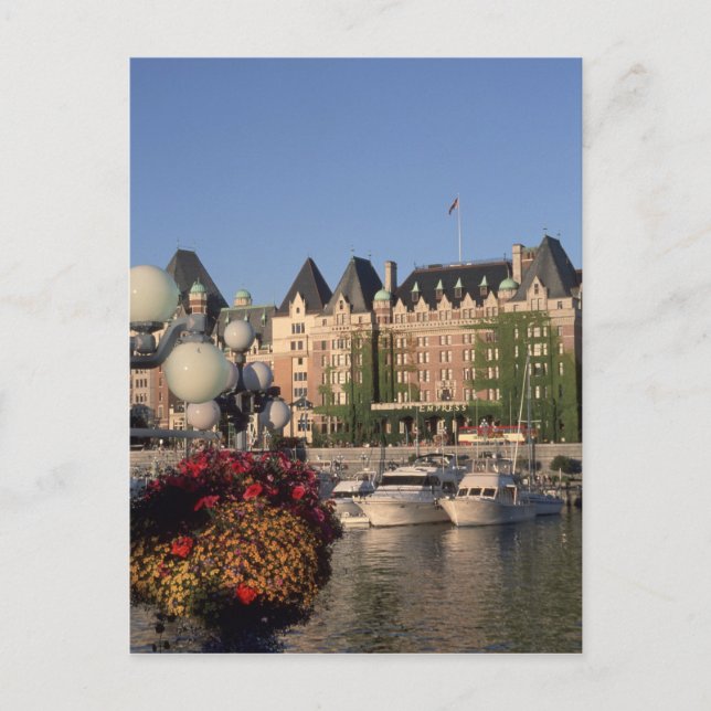 Carte Postale Canada, Colombie-Britannique, hôtel Empress Victor (Devant)