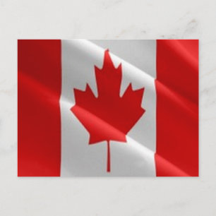 Carte Postale Canada - Éclat de drapeau -