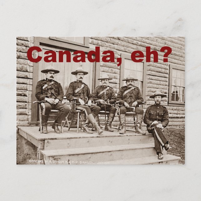 Carte Postale Canada Eh Montagnes Vintages photo (Devant)