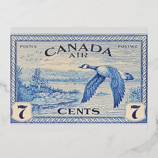 Carte postale Canada Goose Foil