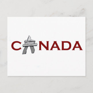 Carte Postale Canada Inuksuk