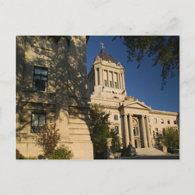 Carte Postale Canada, Manitoba, Winnipeg : Édifice législatif du (Devant)