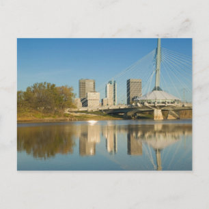 Carte Postale CANADA, Manitoba, Winnipeg : Esplanade Riel 2