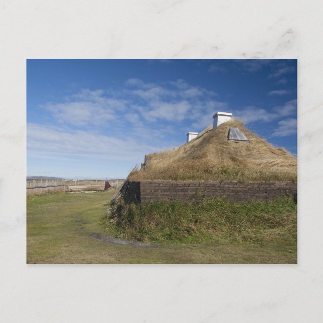 Carte Postale Canada, Newfoundland and Labrador, L'Anse Aux 4 (Devant)