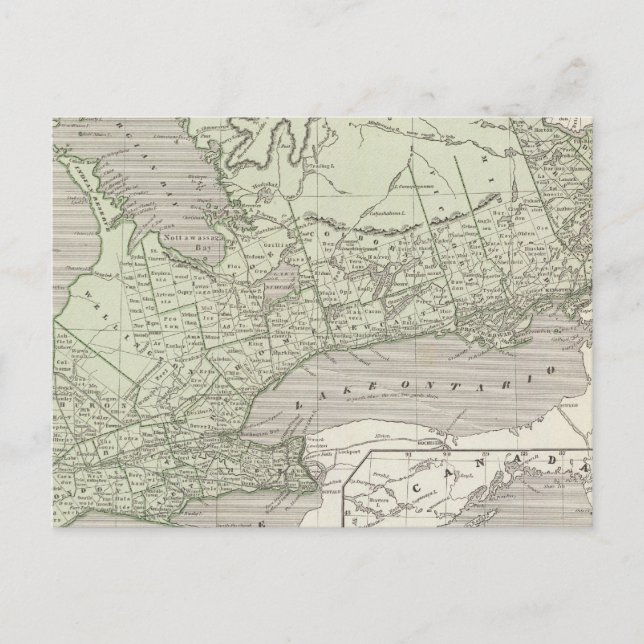 Carte Postale Canada Ouest (Devant)