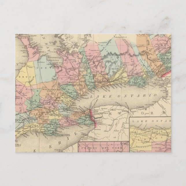 Carte Postale Canada Ouest (Devant)