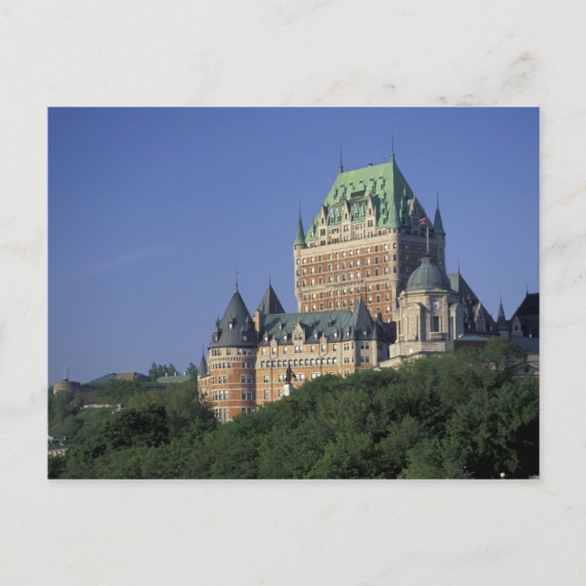 Carte Postale Canada, Québec. Château Frontenac. (Devant)