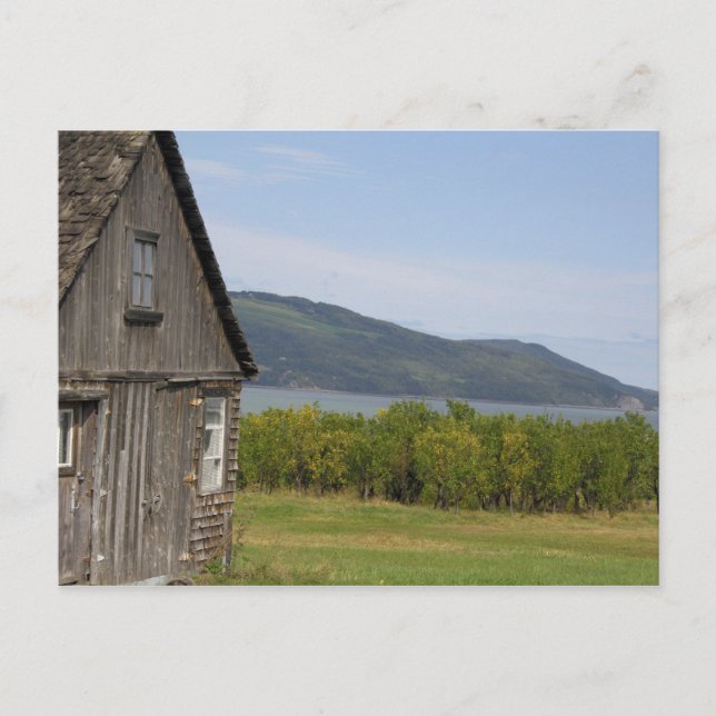 Carte Postale Canada, Québec, L'île aux Coudres, (Devant)
