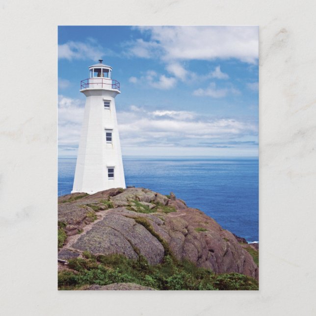 Carte Postale Canada, Terre-Neuve, Cape Spear National (Devant)