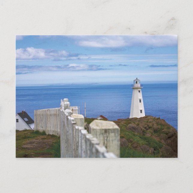 Carte Postale Canada, Terre-Neuve, Cape Spear National 3 (Devant)