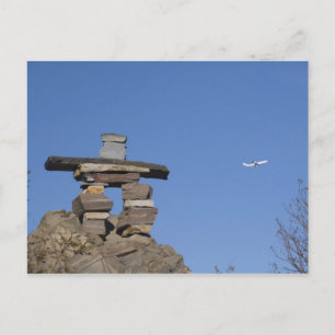 Carte Postale Canada, Terre-Neuve, St. John's. Inukshuk (pour