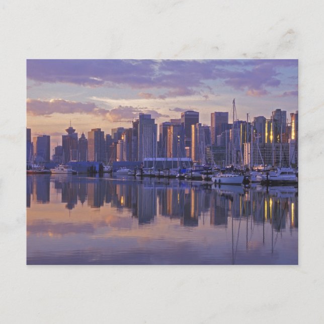 Carte Postale Canada, Vancouver, Colombie-Britannique. Vancouver (Devant)