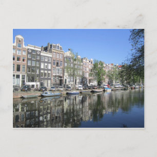 Carte postale Canal Amsterdam