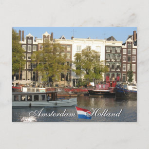 Carte postale Canal Amsterdam
