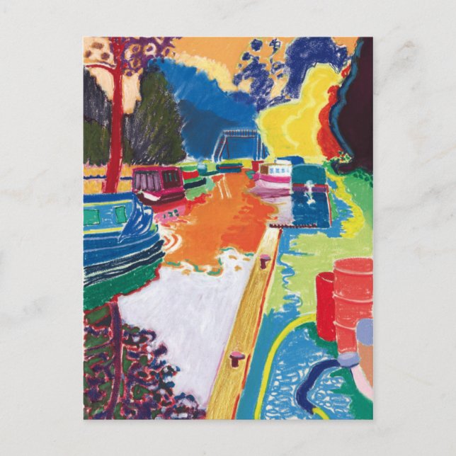 Carte Postale Canal at Dundas (Devant)
