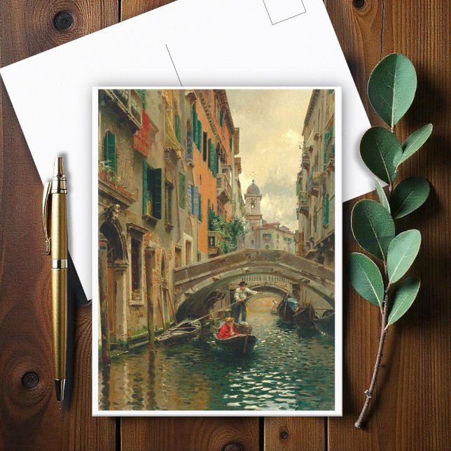 Carte Postale Canal calme, Venise (Créateur téléchargé)