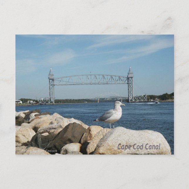 Carte Postale Canal Cape Cod (Devant)