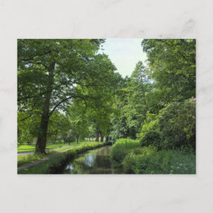 Carte Postale Canal d'alimentation du Dock, Bute Park, Cardiff, 