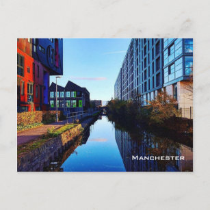 Carte Postale Canal de Manchester