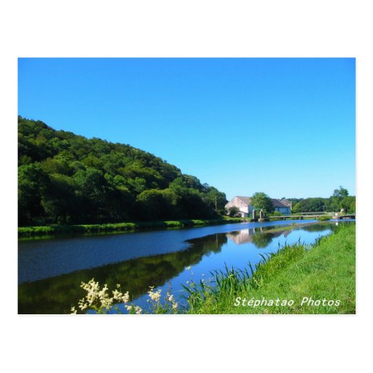 Carte Postale Canal de Nantes à Brest BRETAGNE FRANCE
